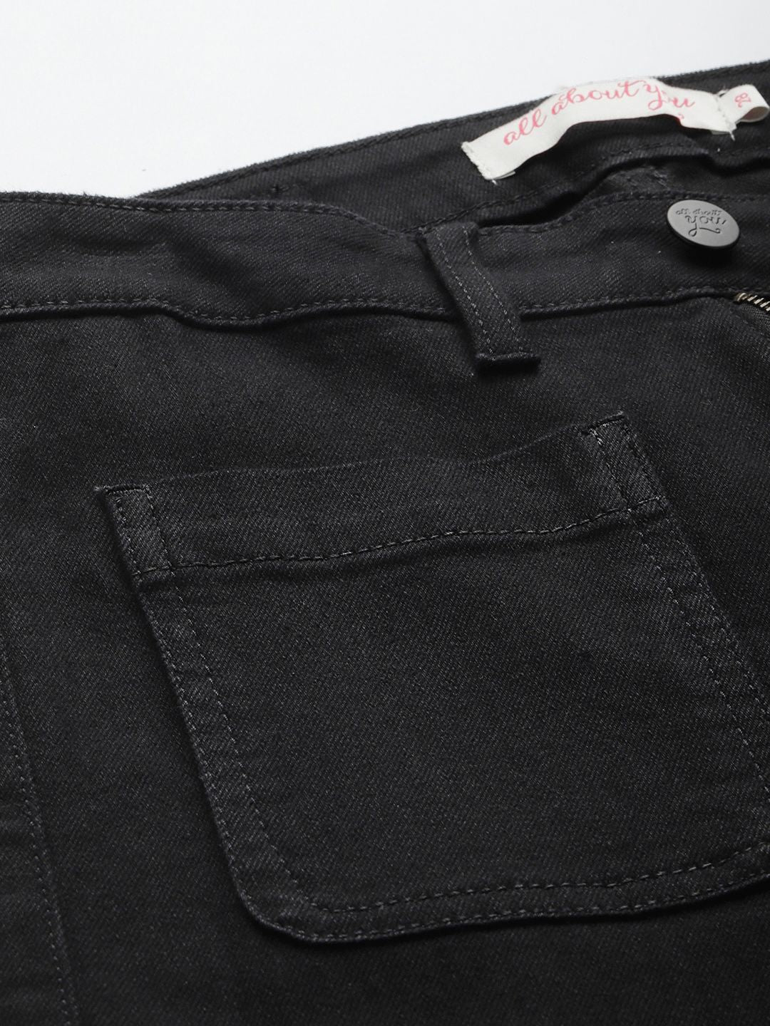 all about you Women Slim Bootcut High-Rise Stretchable Jeans