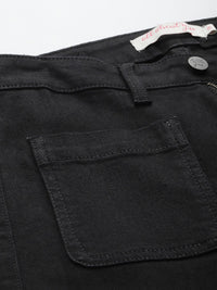 all about you Women Slim Bootcut High-Rise Stretchable Jeans