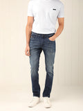 RARE RABBIT Men Grimm Slim Fit Ed Cotton Jeans