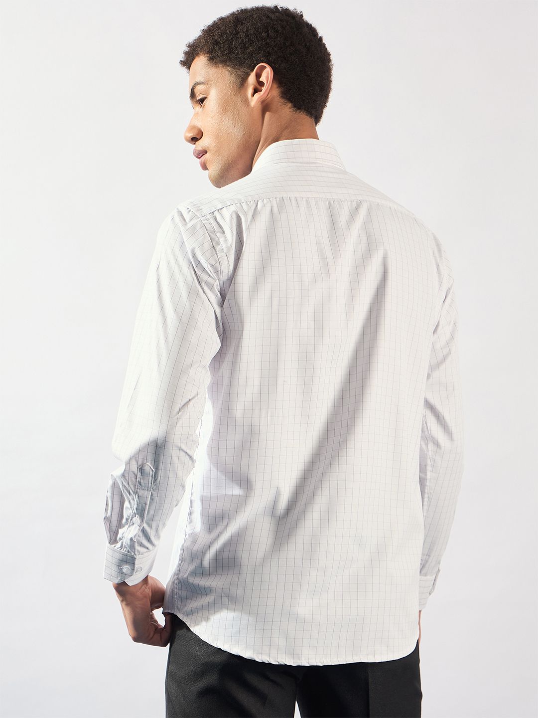 DENNISON Smart Micro Checks Formal Shirt