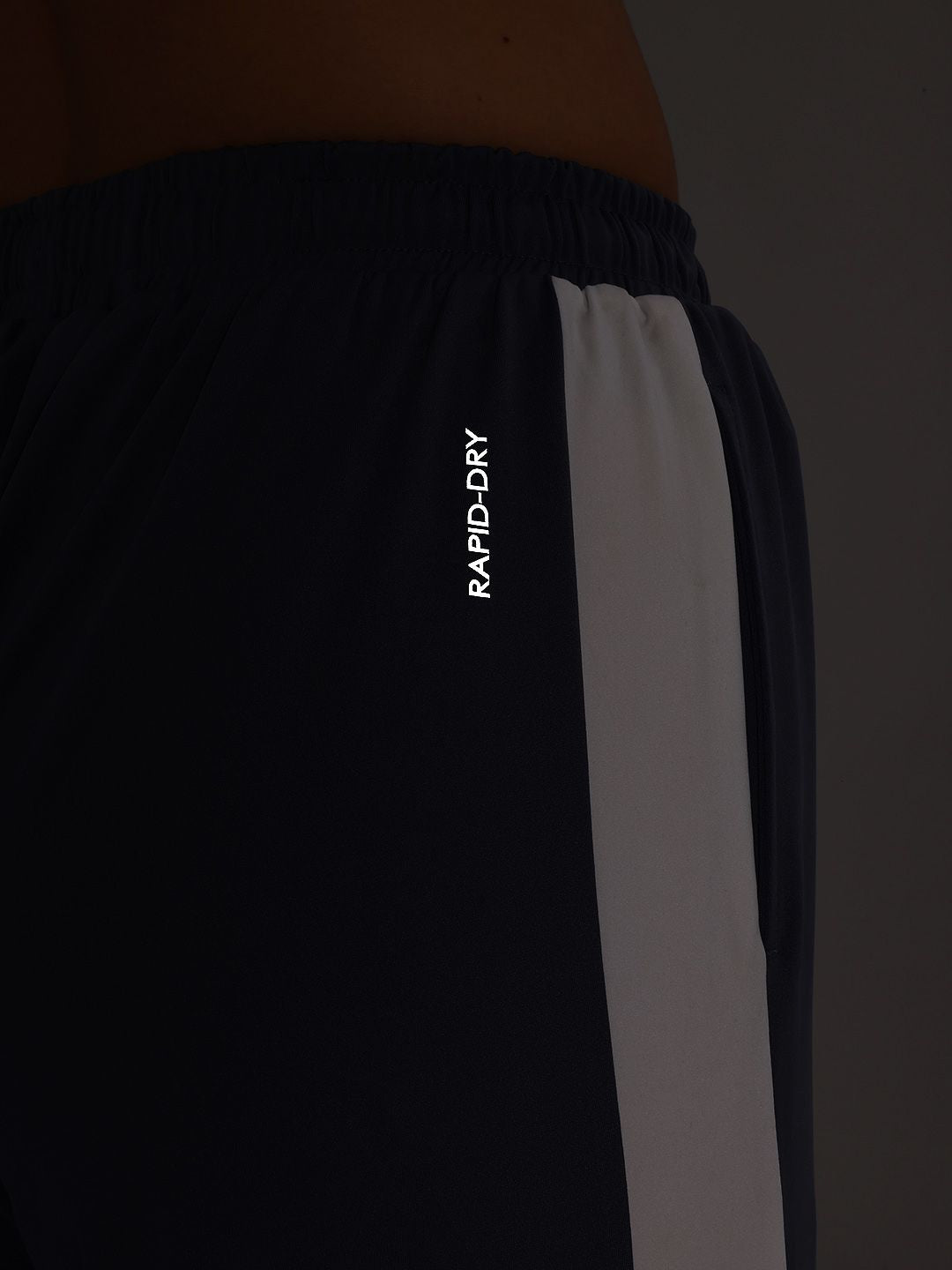 HRX by Hrithik Roshan Women Brand Logo Detail Rapid-Dry Cropped Running Track Pants