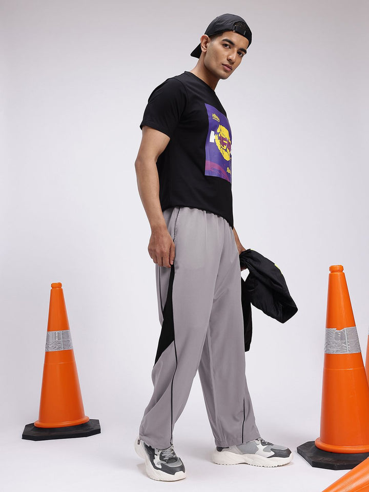 HRX by Hrithik Roshan Men Panelled Lifestyle Track Pants