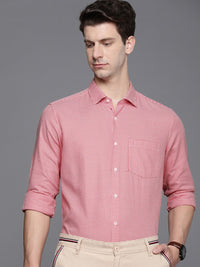 Raymond Contemporary Fit Abstract Printed Pure Cotton Semiformal Shirt
