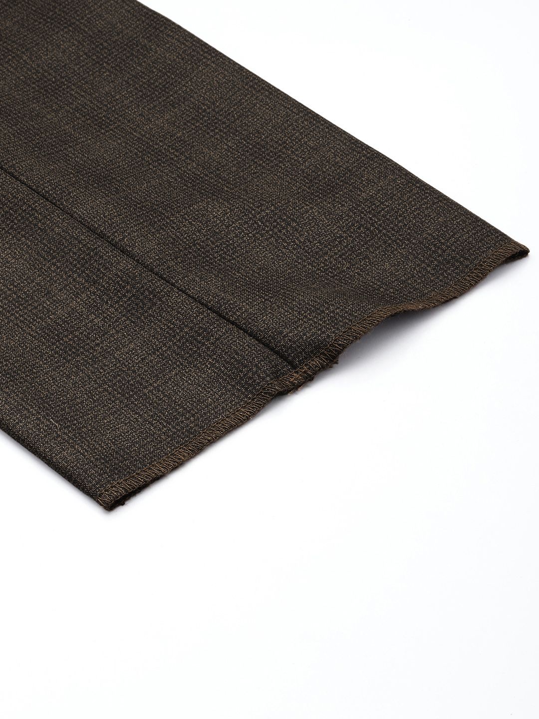 Raymond Men Checked Slim Fit Formal Trousers