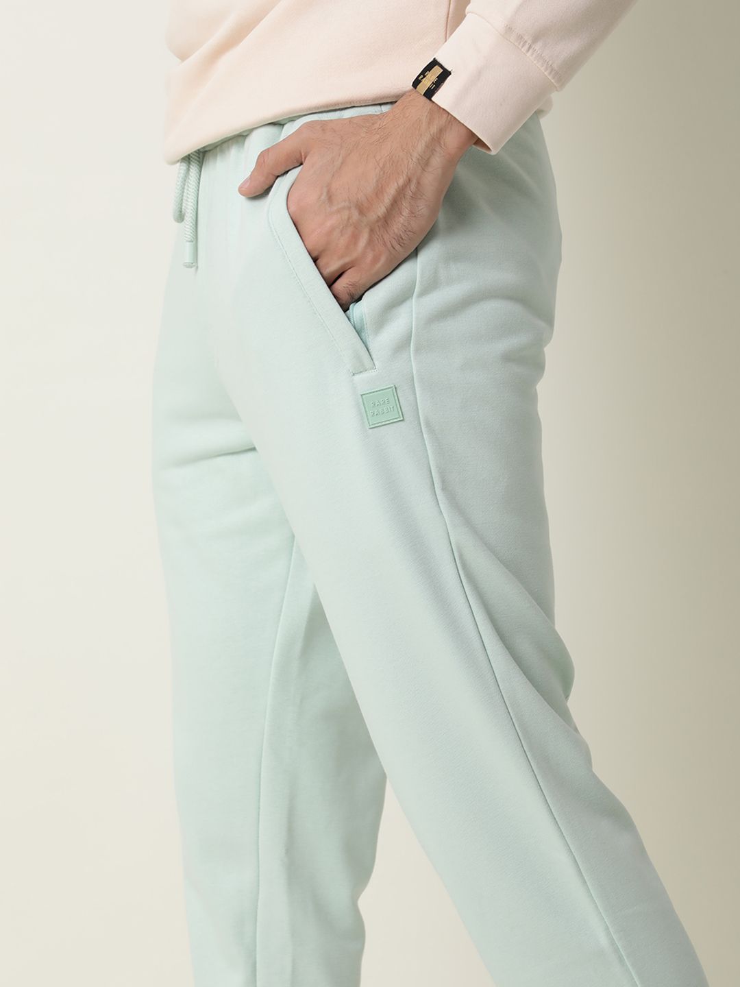 RARE RABBIT Men Arvon Slim Fit Solid Jogger