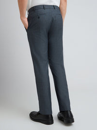 Raymond Men Checked Slim Fit Trousers