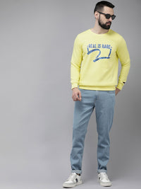 SPYKAR Typography Printed Pullover Sweatshirt