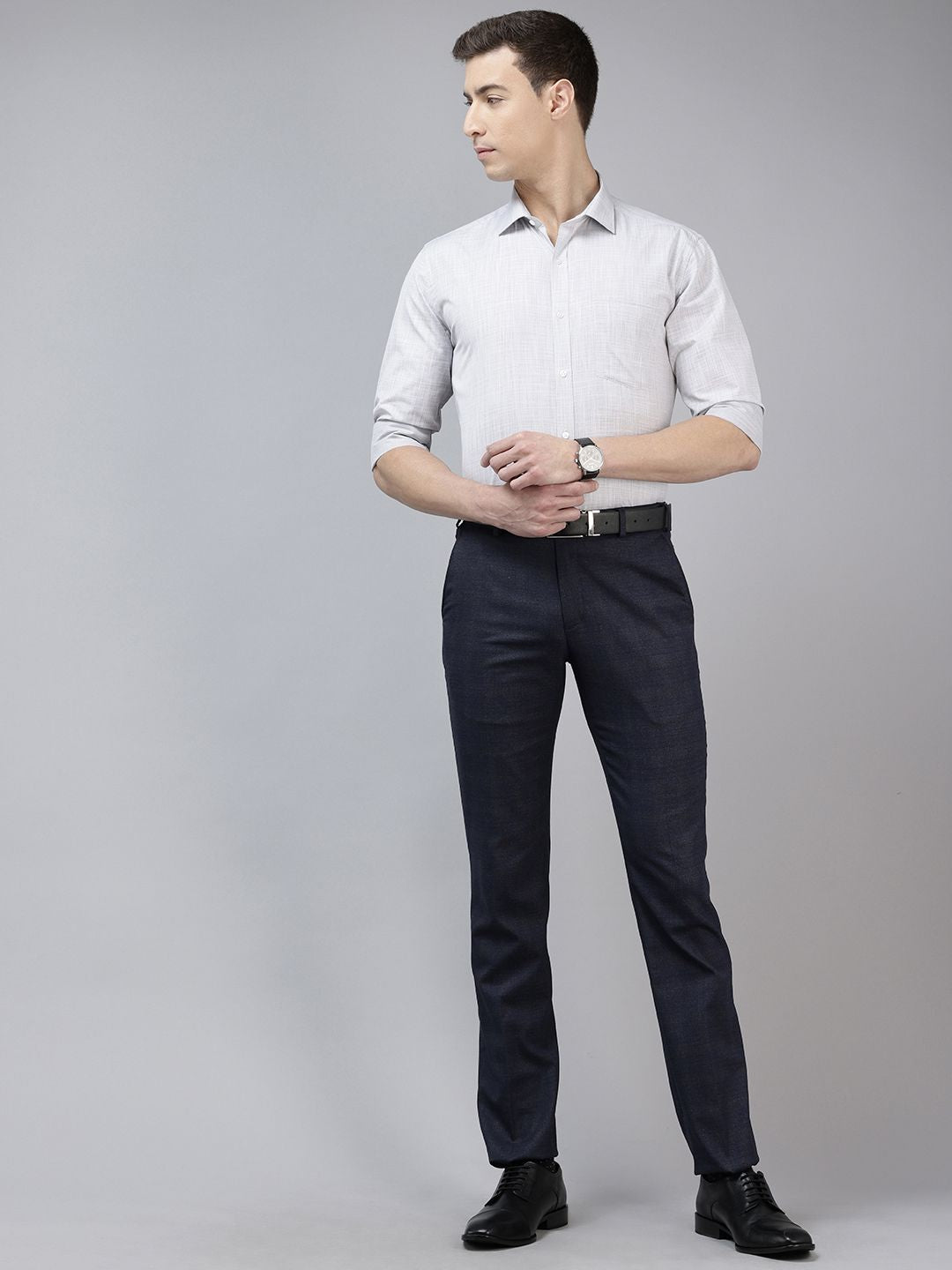 Park Avenue Men Slim Fit Formal Trousers
