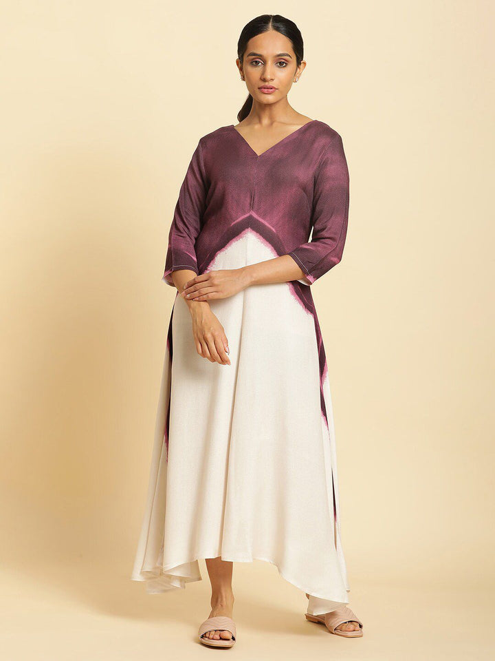 W  Tie & Dye Maxi Dress