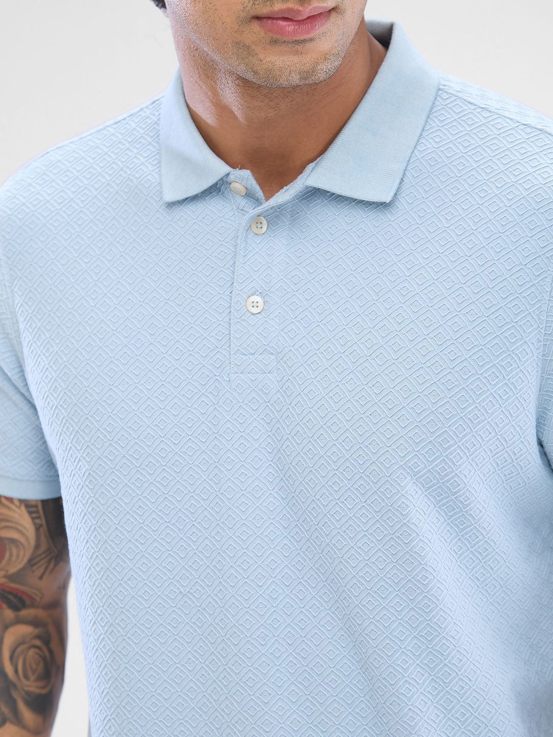 SPYKAR Men Polo Collar Solid Slim Fit T-Shirt