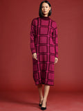 all about you Acrylic Jumper Midi Dress