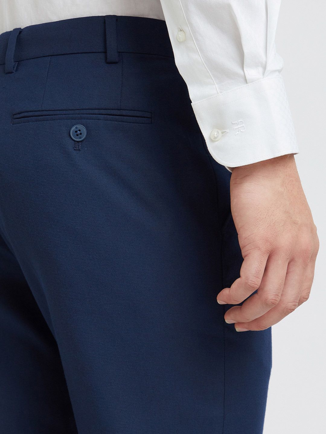 Raymond Men Slim Fit Formal Trousers