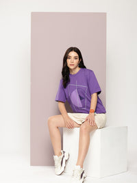 DILLINGER Printed Oversized Pure Cotton T-shirt