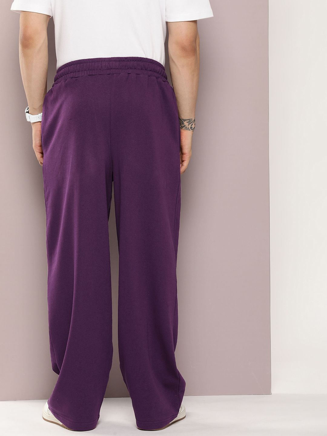 DILLINGER Men Super Soft Cotton Extra Baggy Korean Pant