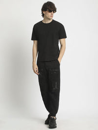 The Bear House Men Solid Round Neck Tshirt