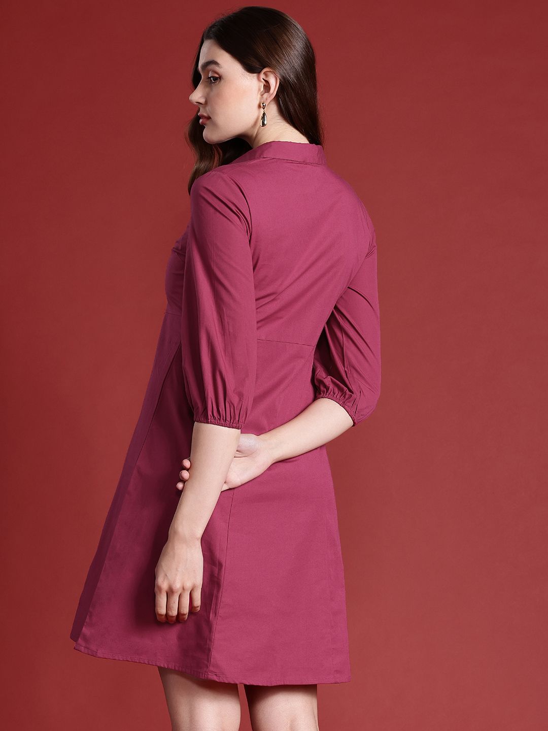 all about you Pure Cotton A-Line Dress