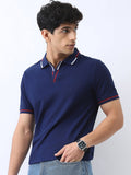 Urbano Fashion Men Solid Regular Fit Half Sleeve Cotton Polo T-Shirt