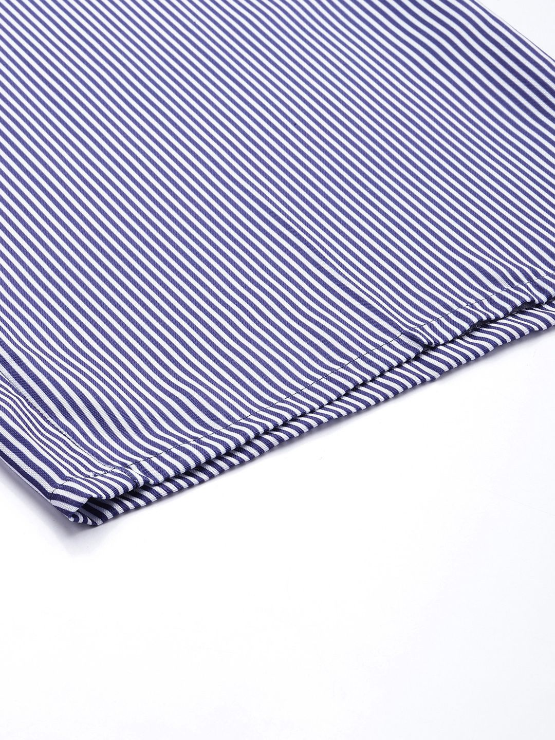 all about you Women Striped Pleated Wide Leg Trousers