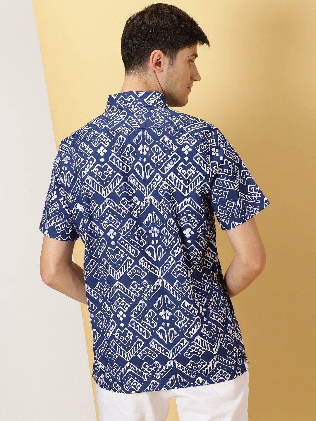 Thomas Scott Comfort Fit Floral Printed Cotton Casual Shirt