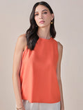 AND Round Neck Sleeveless Top