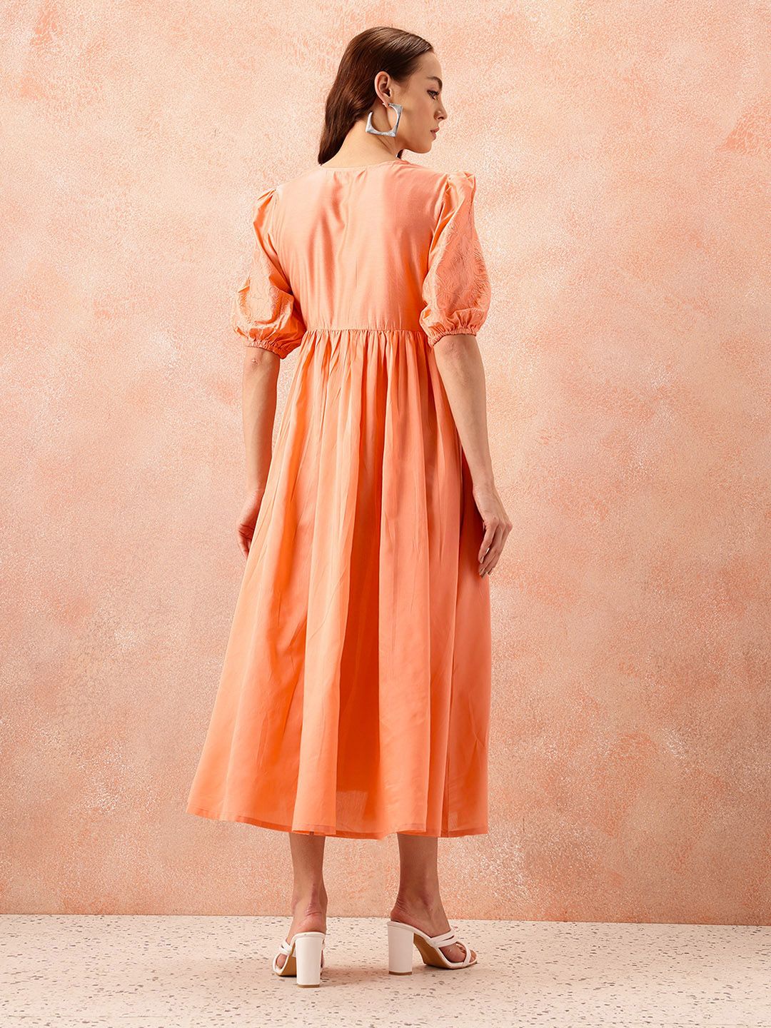 all about you Empire Midi Ethnic Dress