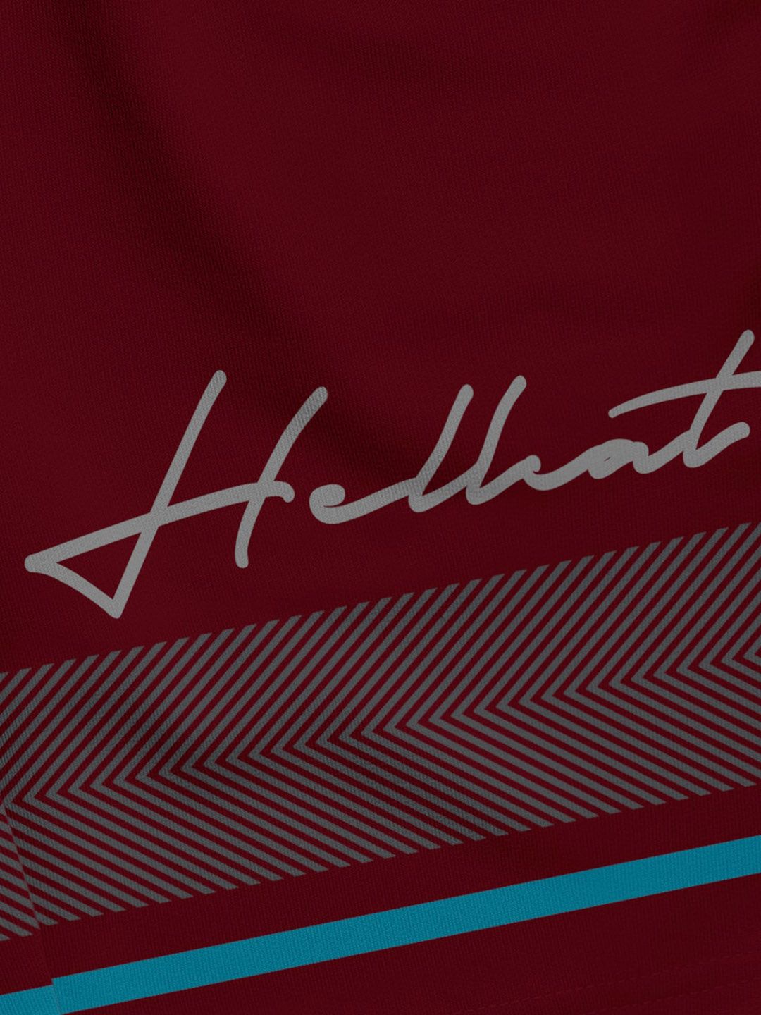 HELLCAT Pack of 5 Boys Trendy Printed Mid Rise Cotton Shorts