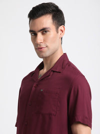 THE BEAR HOUSE Slim Fit Opaque Casual Shirt