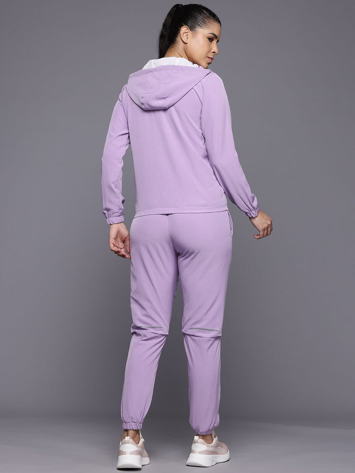 HRX by Hrithik Roshan Hooded Rapid-Dry Running Tracksuit