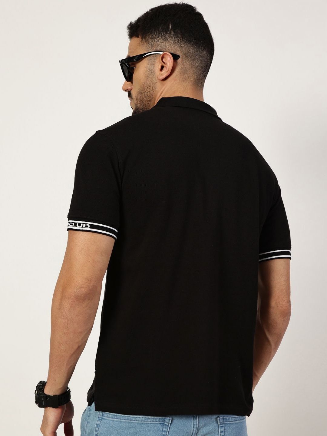 Thomas Scott Men Polo Collar T-shirt