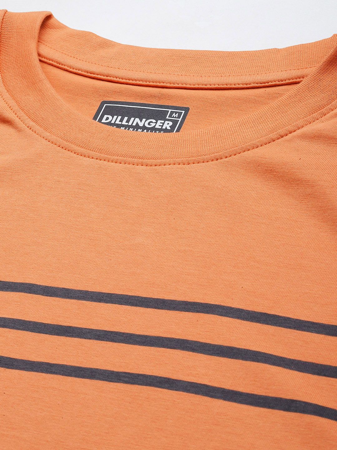 DILLINGER Men Striped Oversized T-shirt