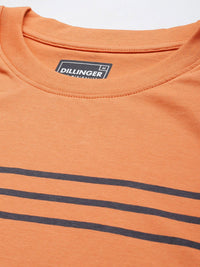 DILLINGER Men Striped Oversized T-shirt