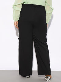 SASSAFRAS Curve Women Plus Size Straight Fit Cargo