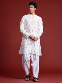 Anouk Floral Printed Regular Kurta with Salwar