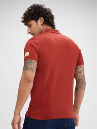 SPYKAR Men Polo Collar Solid Slim Fit T-shirt