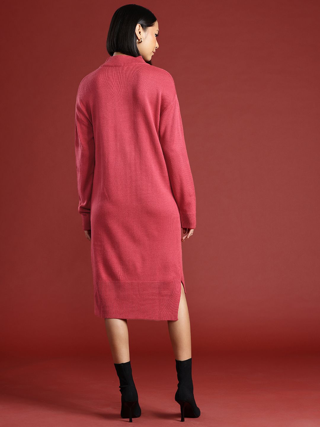 all about you Acrylic Jumper Midi Dress