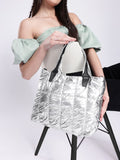 DressBerry Quilted Shopper Handheld Bag