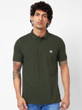 SPYKAR Polo Collar Slim Fit T-shirt