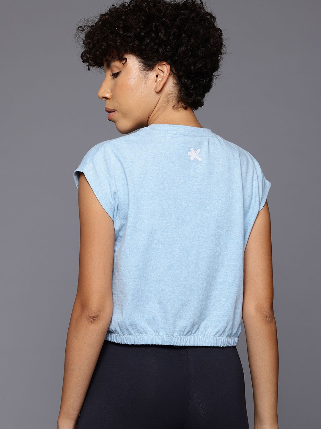 HRX by Hrithik Roshan Printed Relaxed Fit Yoga T-shirt