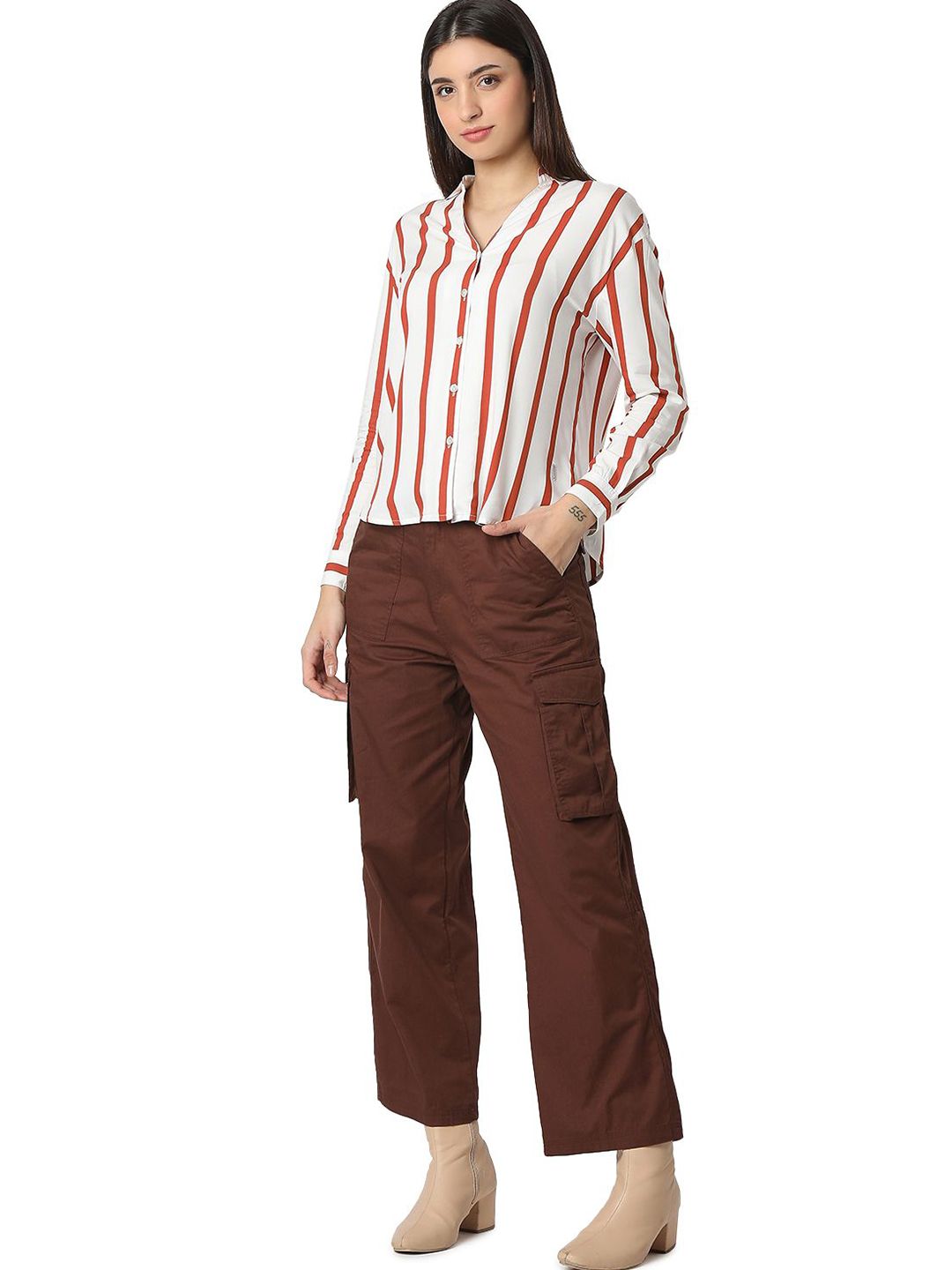 SPYKAR Women Opaque Printed Casual Shirt