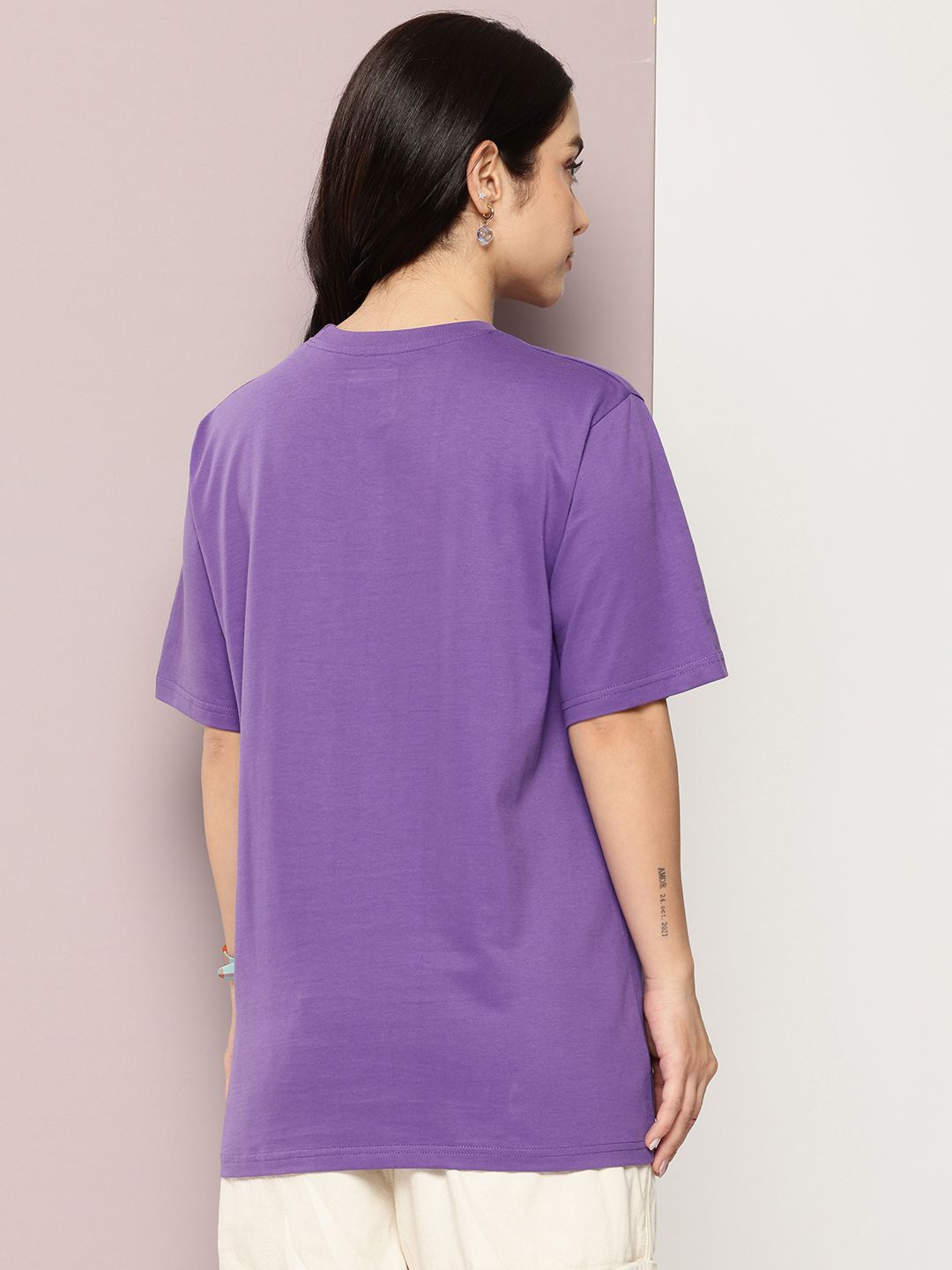 DILLINGER Printed Oversized Pure Cotton T-shirt