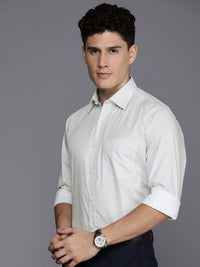 Raymond Pure Cotton Slim Fit Printed Formal Shirt