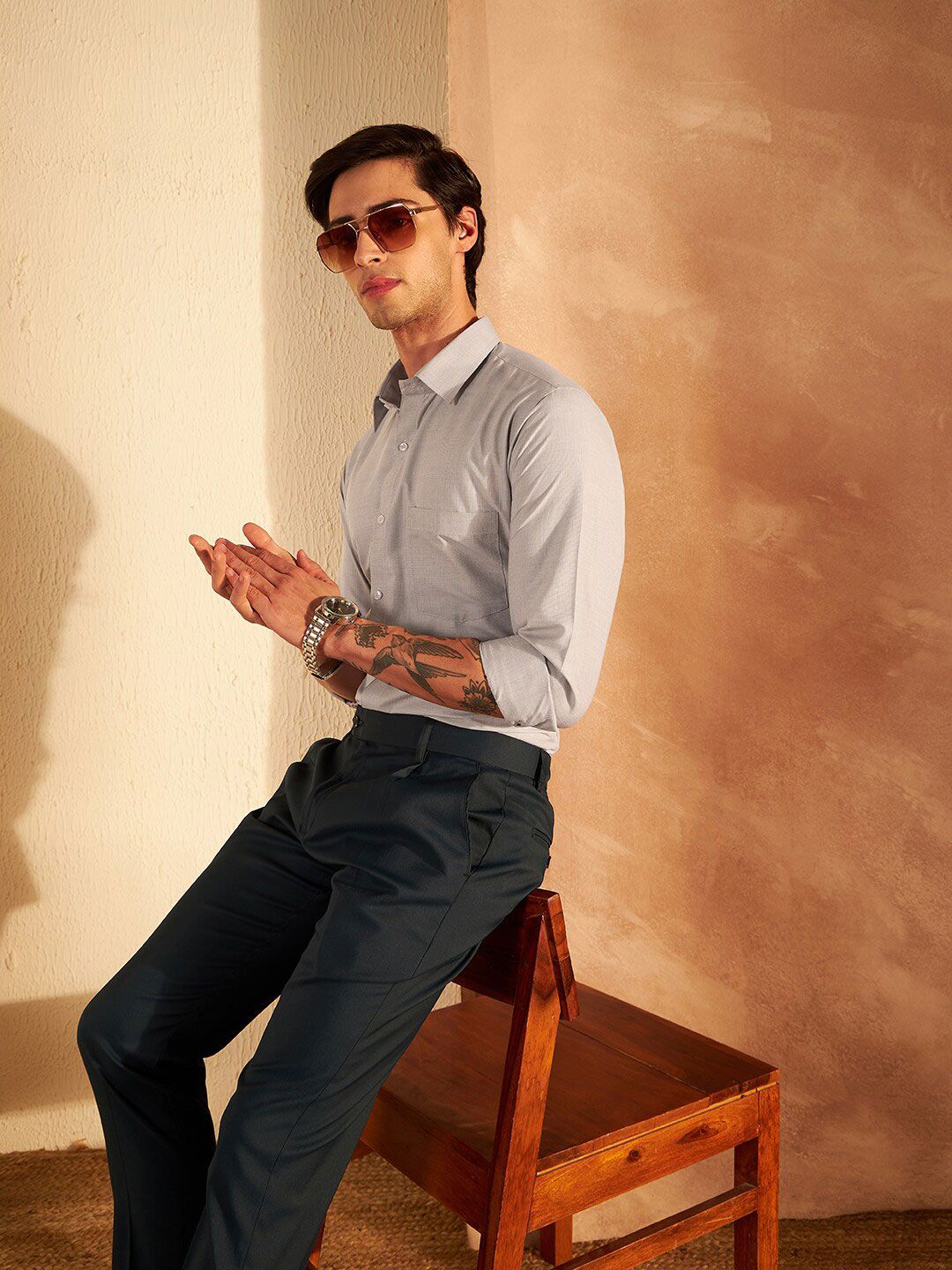 DENNISON Smart Spread Collar Shirt