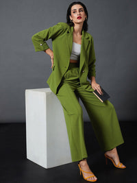 SASSAFRAS worklyf Self-Design Single-Breasted Blazers