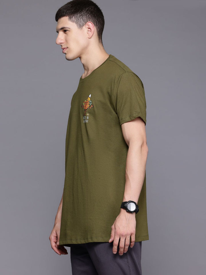 HRX by Hrithik Roshan Pure Cotton Outdoor T-shirt