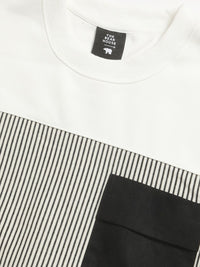 THE BEAR HOUSE Striped Round Neck Sweatshirt