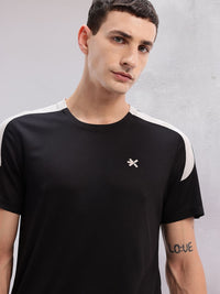 HRX by Hrithik Roshan Colourblocked Rapid-Dry Running T-shirt