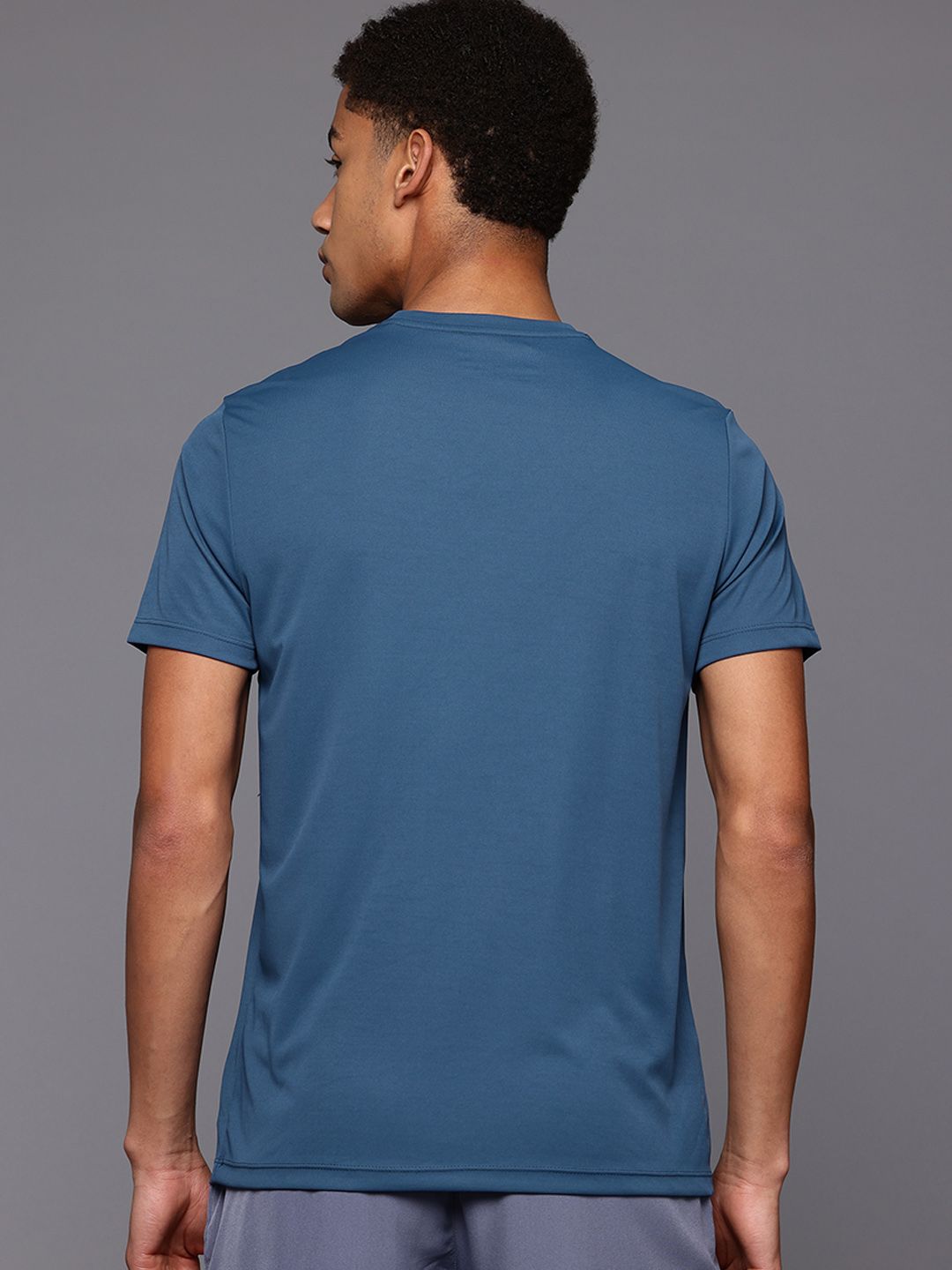 HRX by Hrithik Roshan Typography Printed Rapid-Dry Training T-shirt