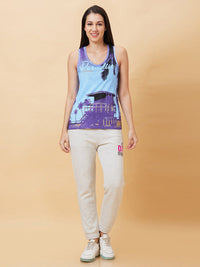 Being Human Typography Printed Scoop Neck Slim Fit T-shirt