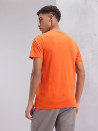 HRX by Hrithik Roshan Brand Logo Printed Training T-shirt