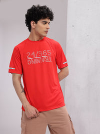 HRX by Hrithik Roshan Rapid Dry Printed Training T-Shirt